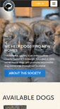 Mobile Screenshot of dogaidsociety.com